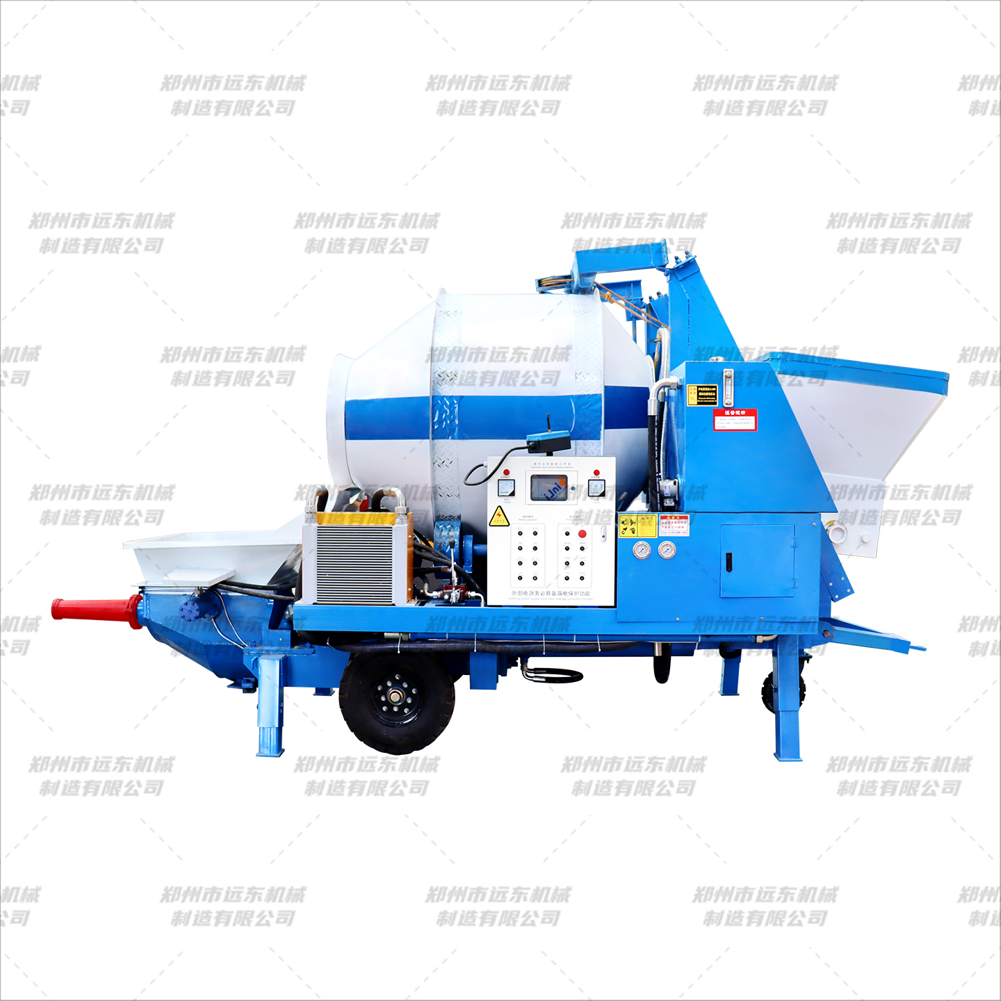 混凝土攪拌輸送一體機(圖2)