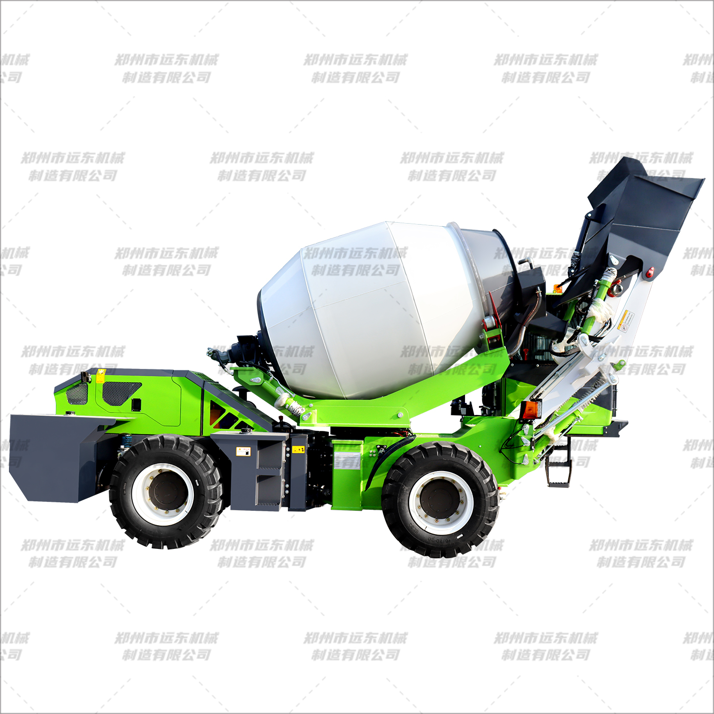 混凝土自上料攪拌機(jī)(圖1)